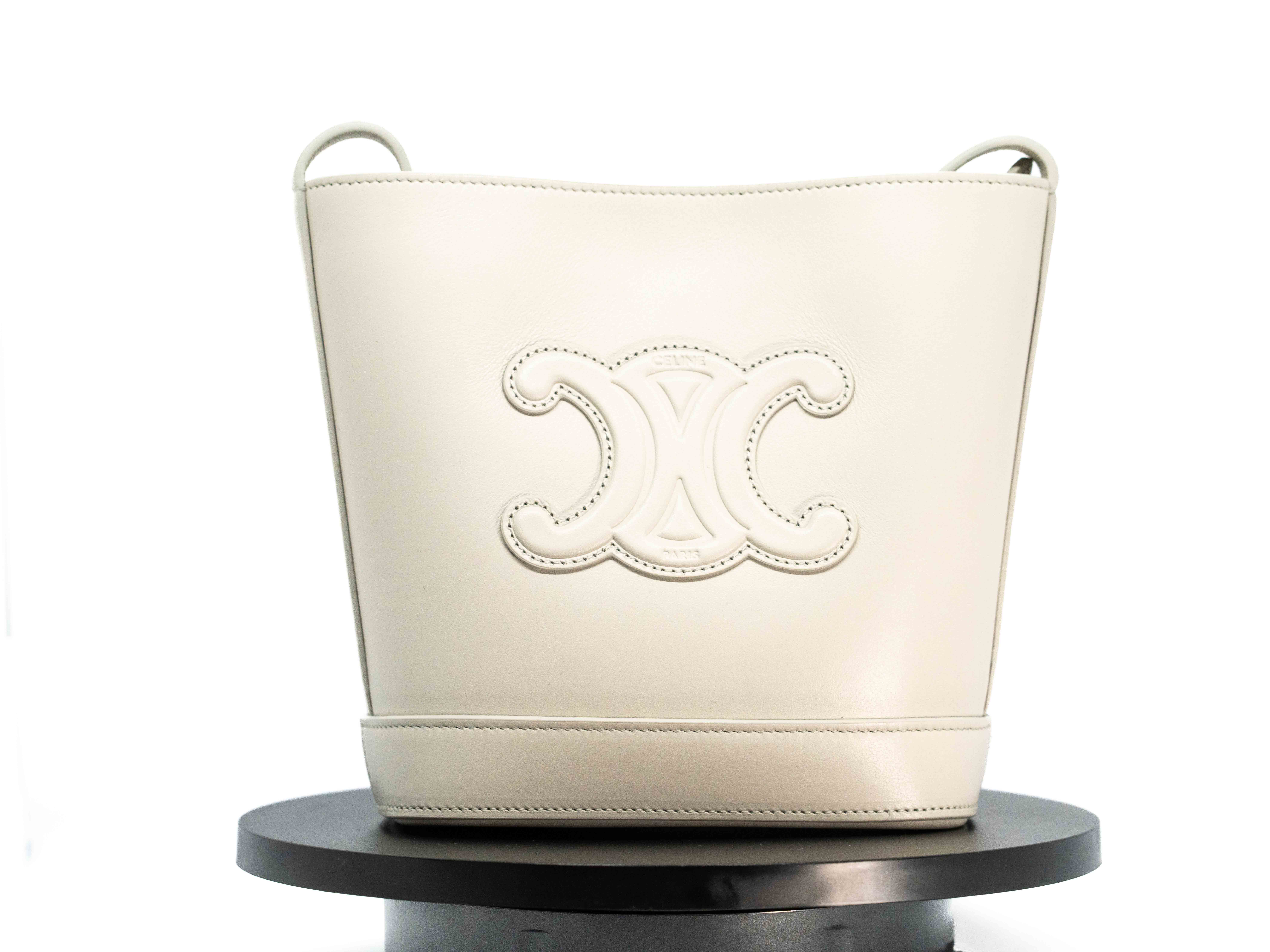 GEANTA DAMA, MARCA CELINE, MODEL MINI BUCKET CHALK