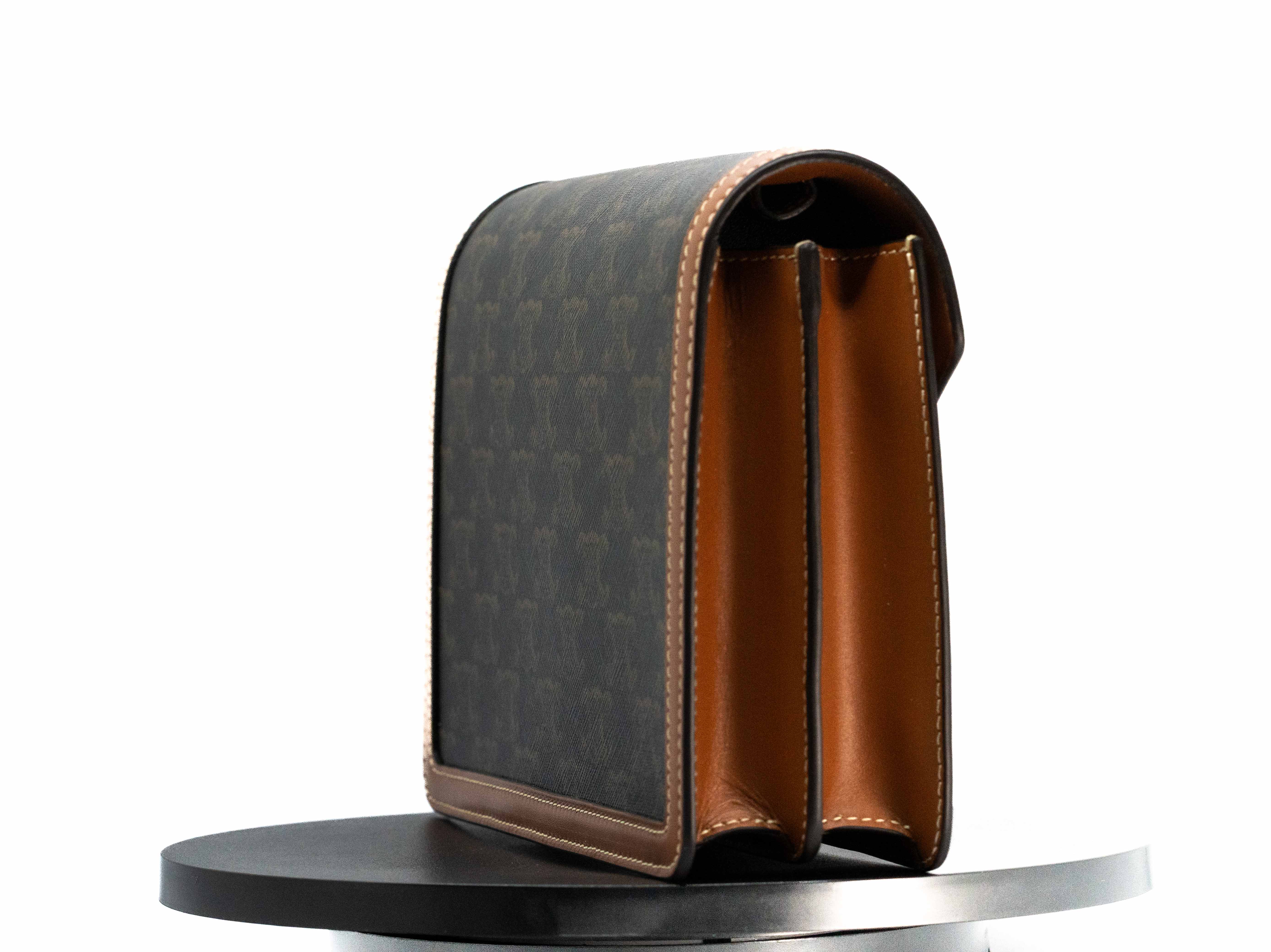 GEANTA DAMA, MARCA CELINE, MODEL ENVELOPPE TRIOMPHE TAN