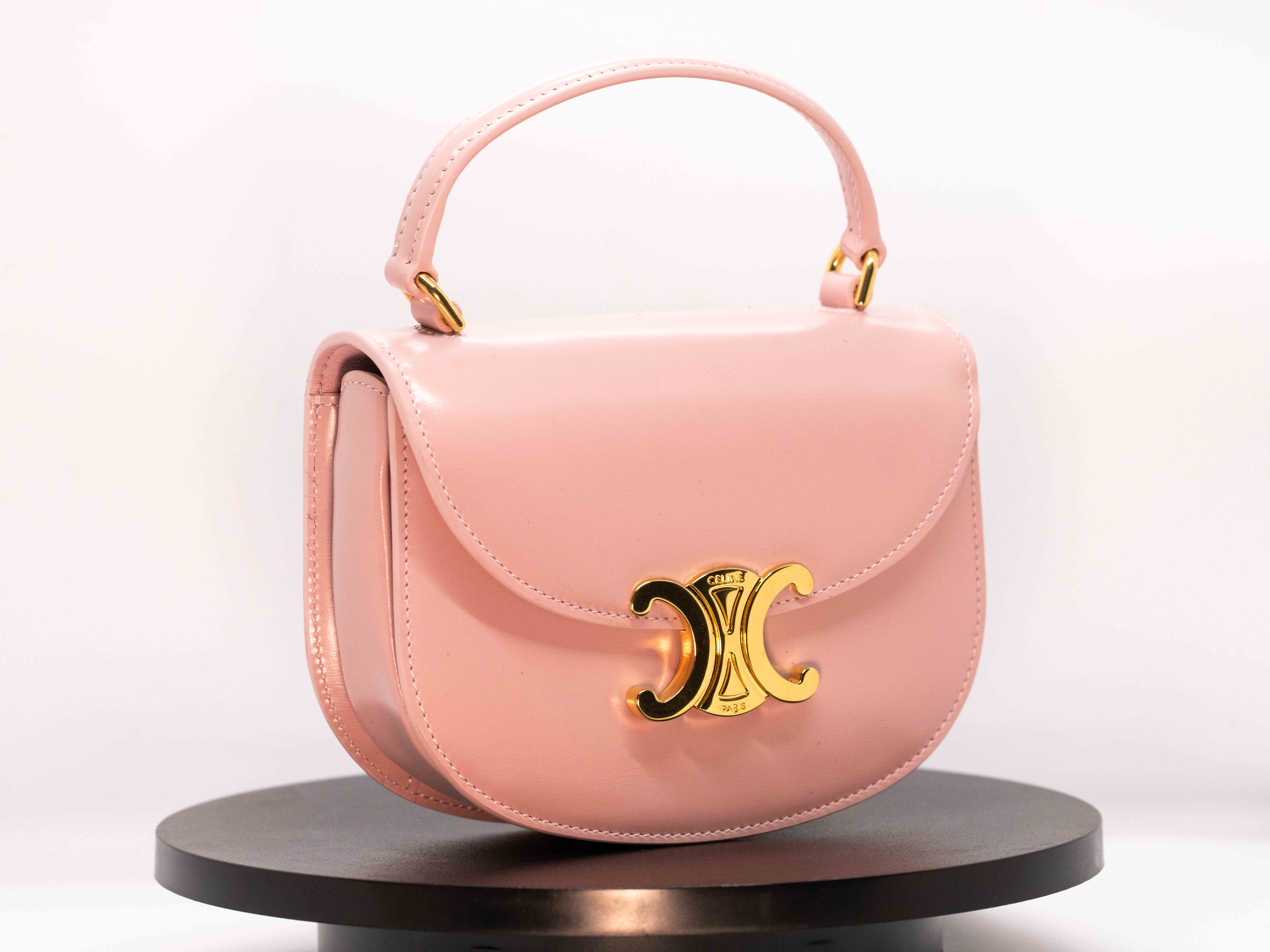 Thumbnail - GEANTA DAMA, MARCA CELINE, MODEL MINI BESACE TRIOMPHE LIGHT PINK