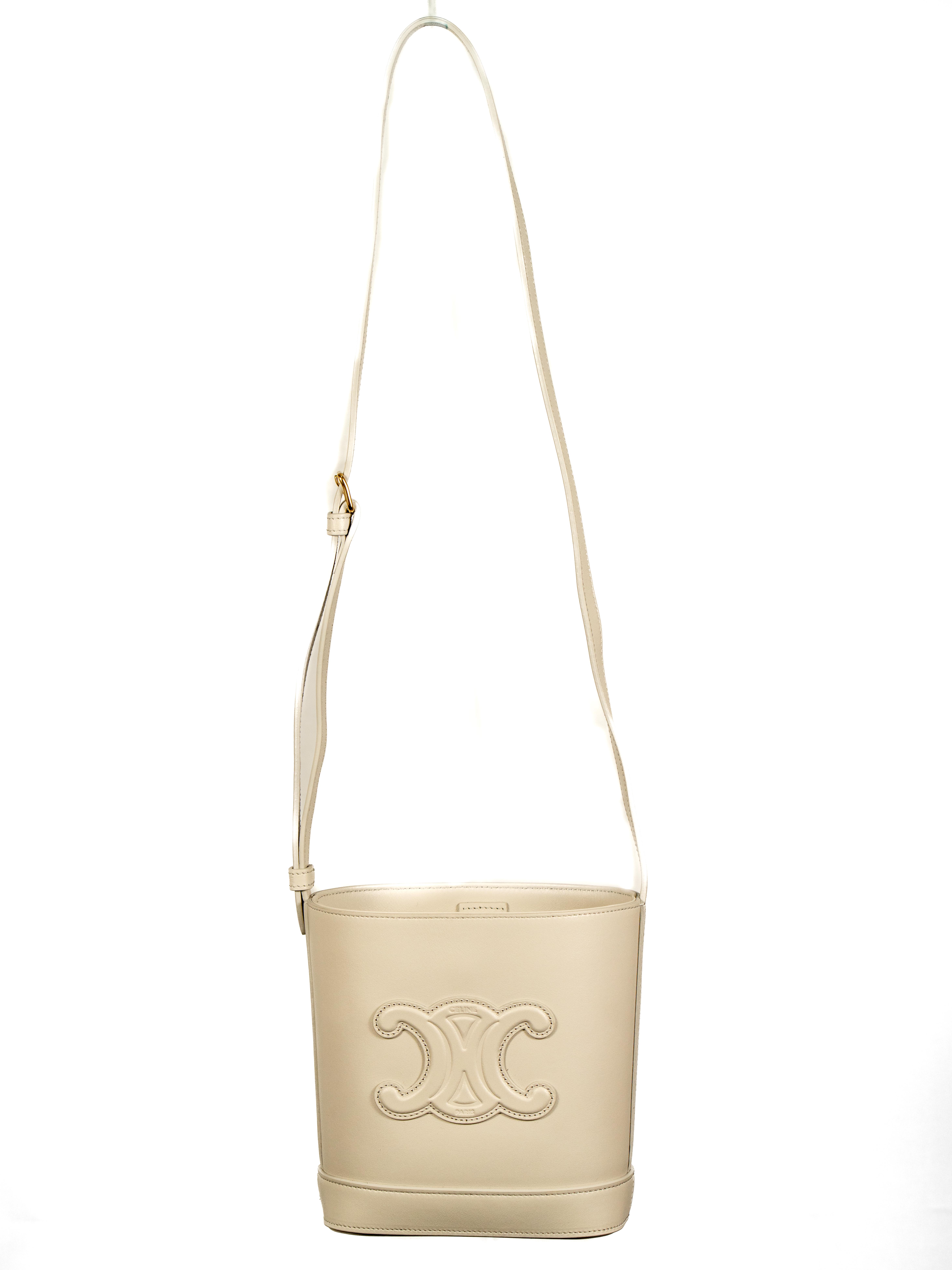 GEANTA DAMA, MARCA CELINE, MODEL MINI BUCKET CHALK