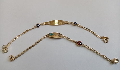 Bijuterii din argint de 925‰, - pret cuprins între  15 lei/g - 25 lei/g - cantitate 70,18 g
Bijuterii din aur de 585 ‰, 750‰ -  pret cuprins între 400 lei/g - 550 lei/g - cantitate 21,66 g
1 inel metal comun si argint 750‰, cca 1,90 gr, platou oval formă cosulet, greutate bruta 5,60 gr.                              Bunul este evaluat per piesă