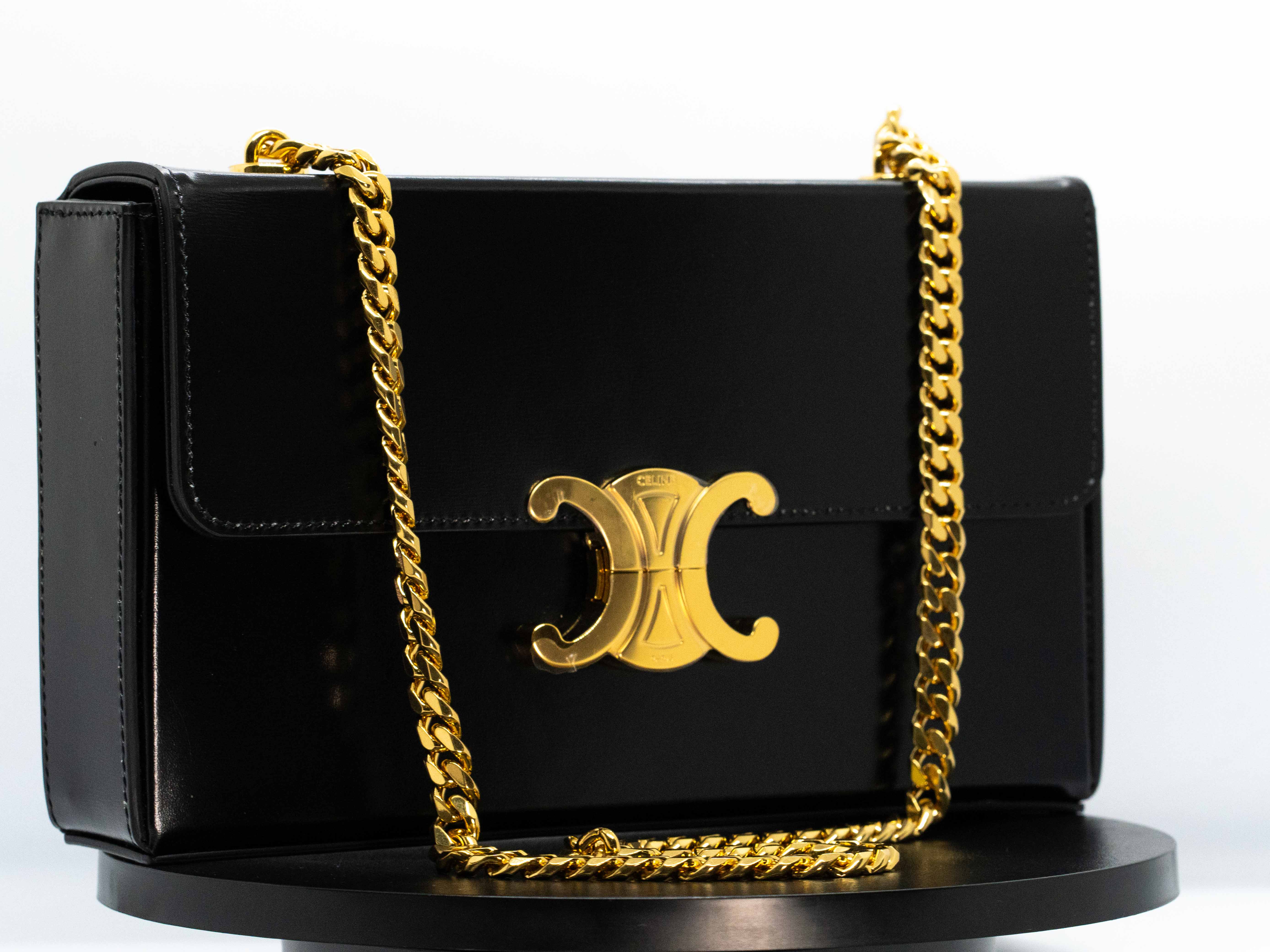 GEANTA DAMA, MARCA  CELINE, MODEL  CHAIN BOX BLACK