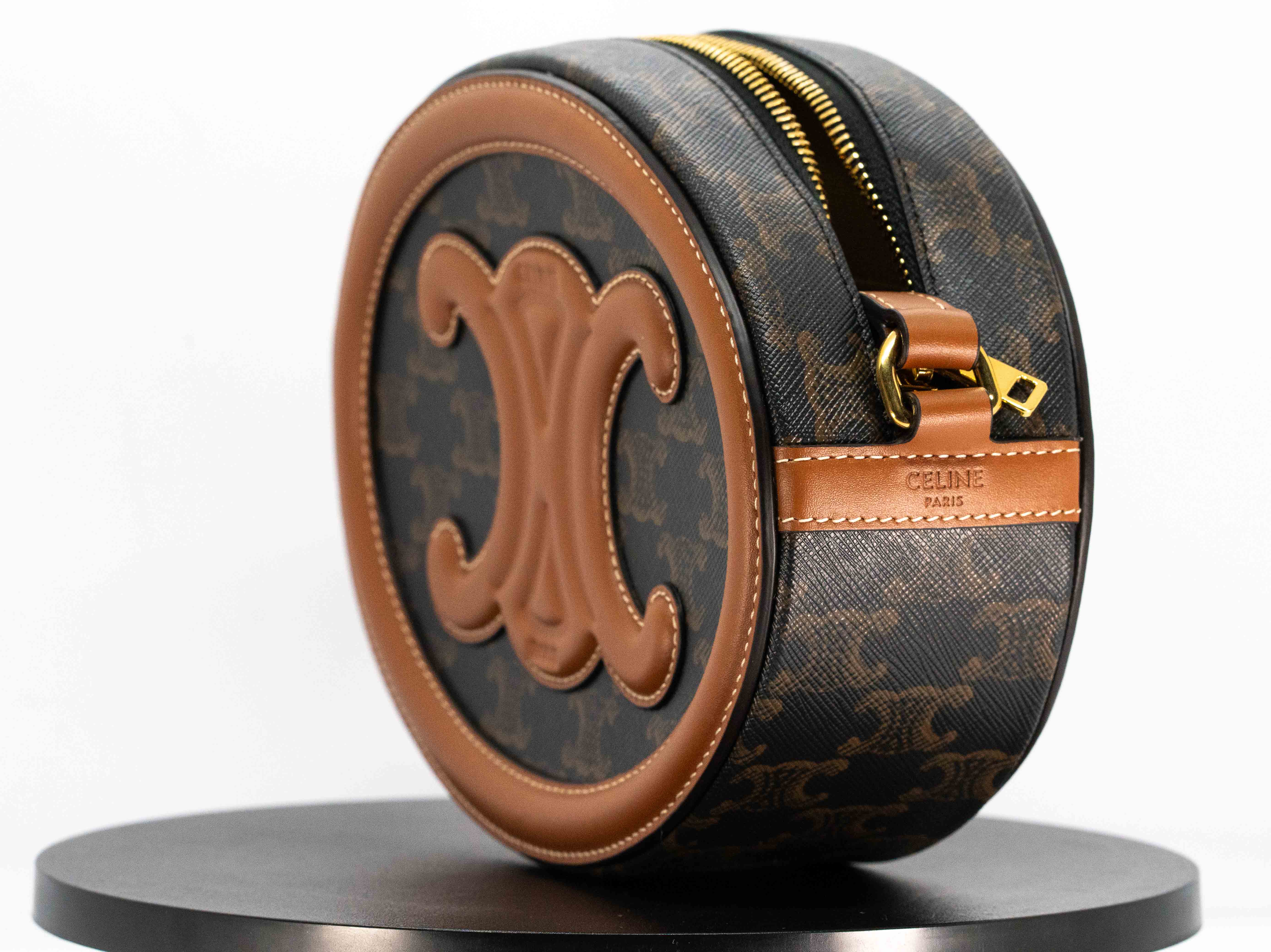 GEANTA DAMA, MARCA CELINE , MODEL OVAL BAG TAN