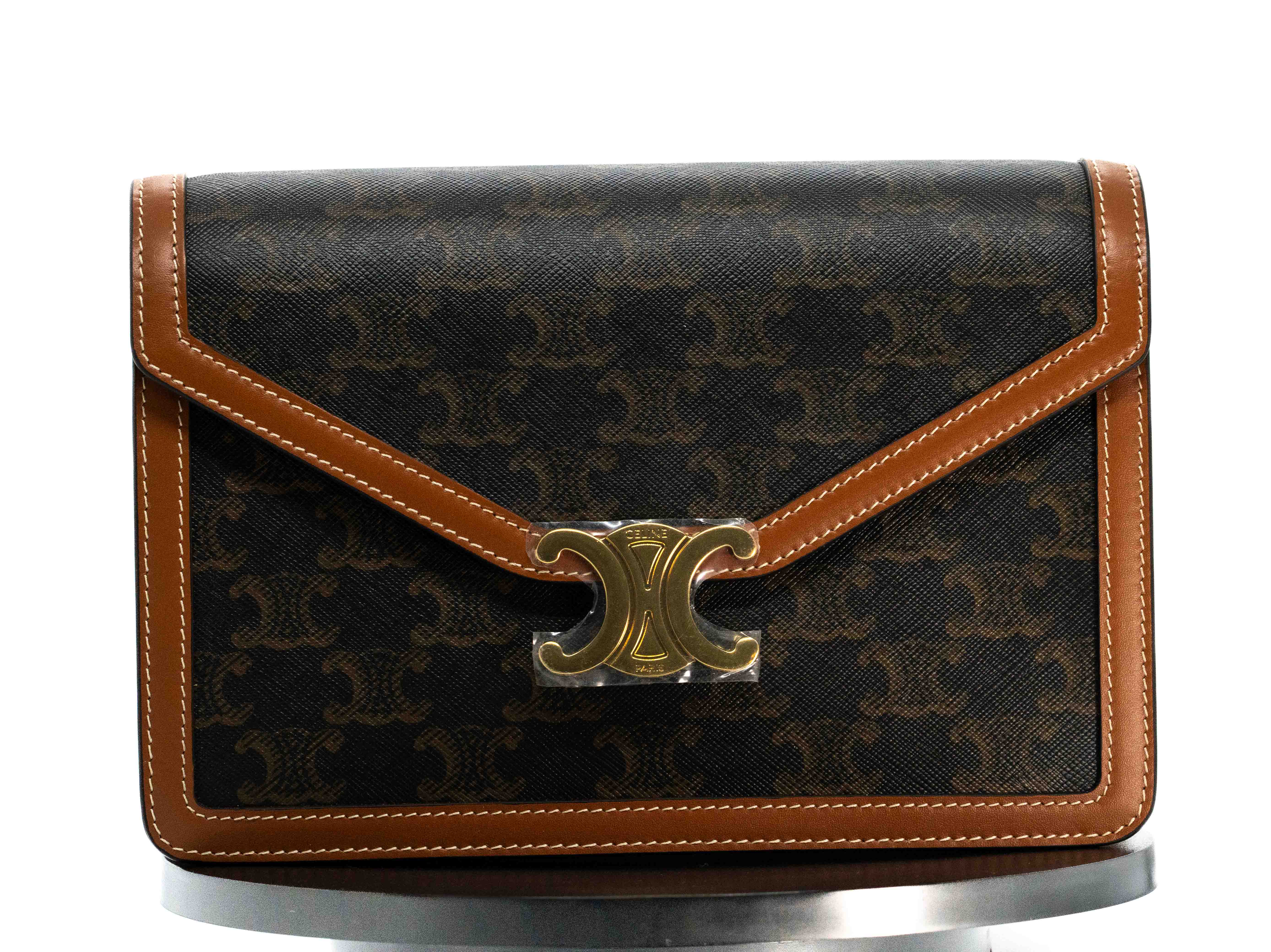 GEANTA DAMA, MARCA  CELINE, MODEL ENVELOPPE TRIOMPHE TAN