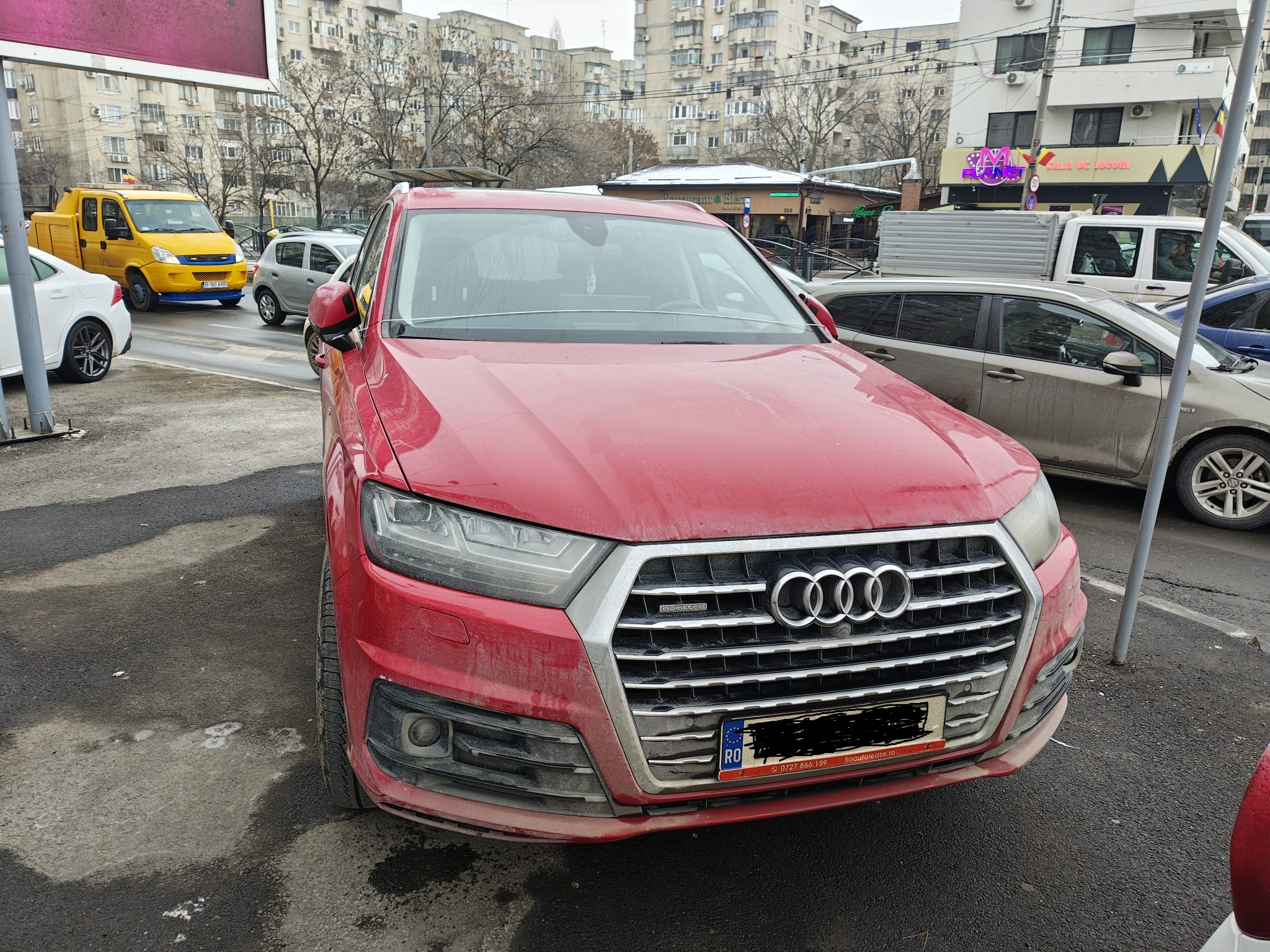 Autoturism marca AUDI Q7 4L QA8QA8D5007P4L027MME XCRTCQ2 culoare rosu