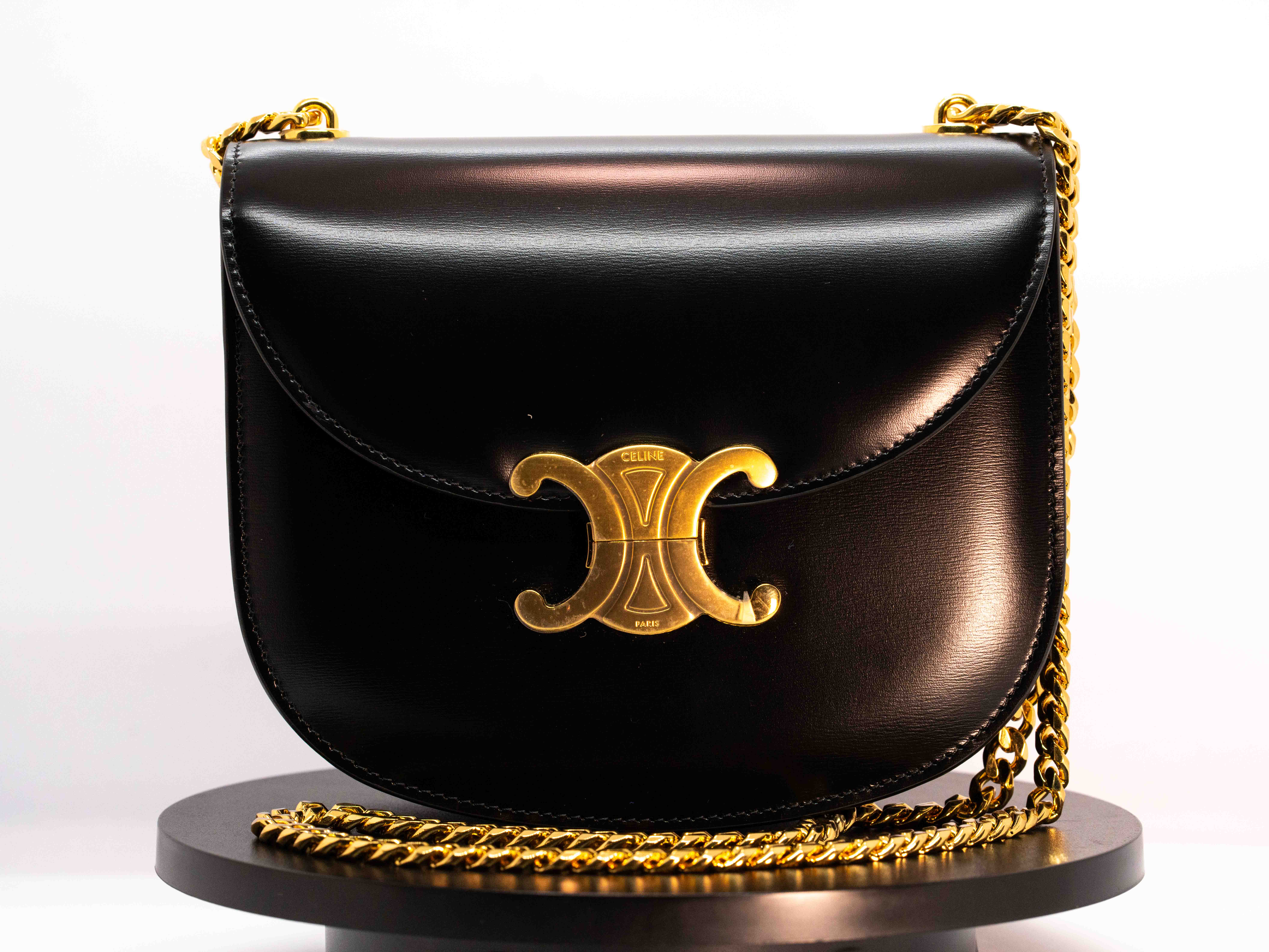 GEANTA DAMA, MARCA  CELINE, MODEL  TEEN CHAIN BESACE BLACK