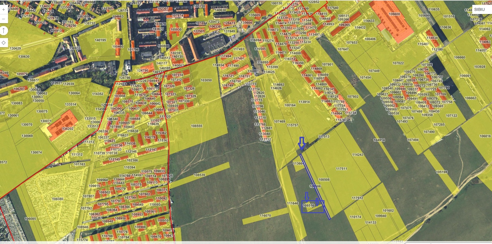Thumbnail - Lot 3 terenuri extravilane Șelimbăr, jud. Sibiu