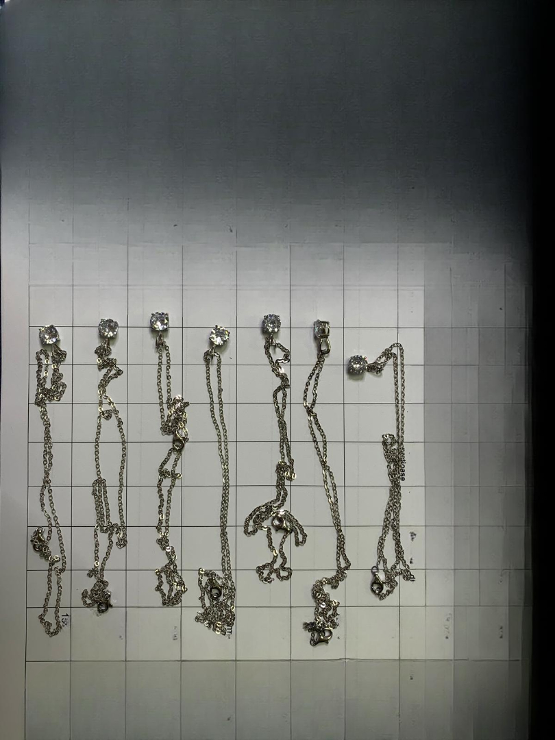 Grop 208 - bijuterii din argint - lantisoare si cercei