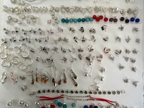 lot bijuterii argint 925% 572,26 grame, bij.m.com.0.12 grame, grop 239
