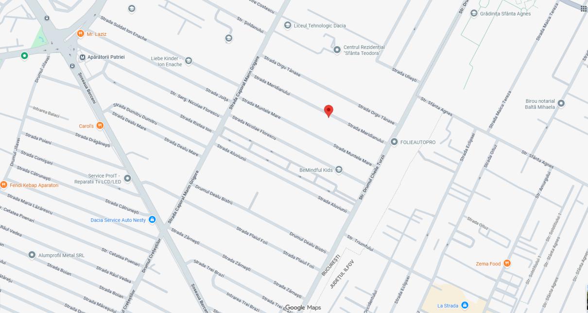 Localizare pe hartă