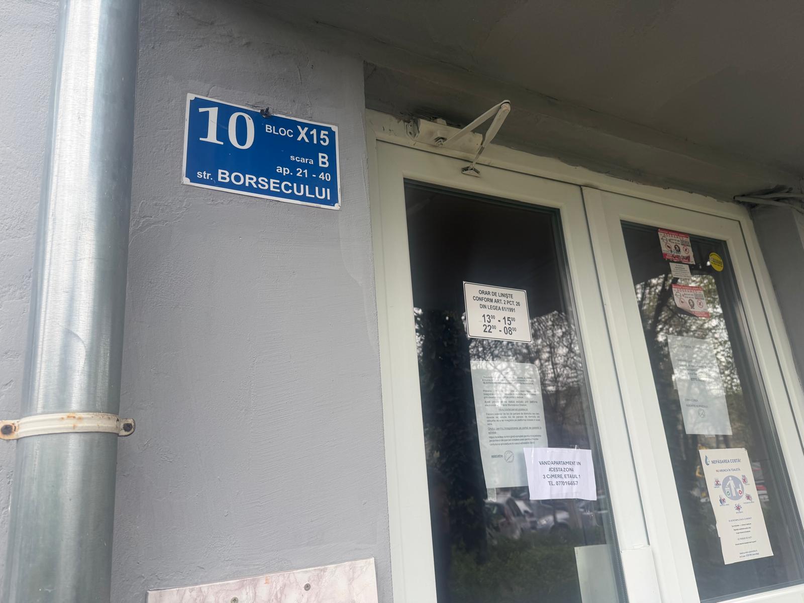 Intrare exterior Ap Borsecului