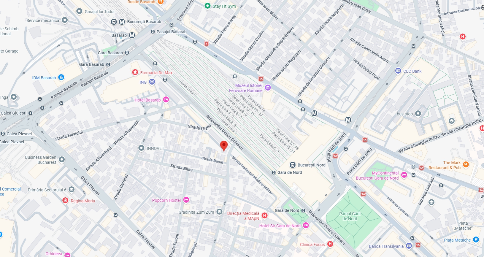 Localizare pe hartă