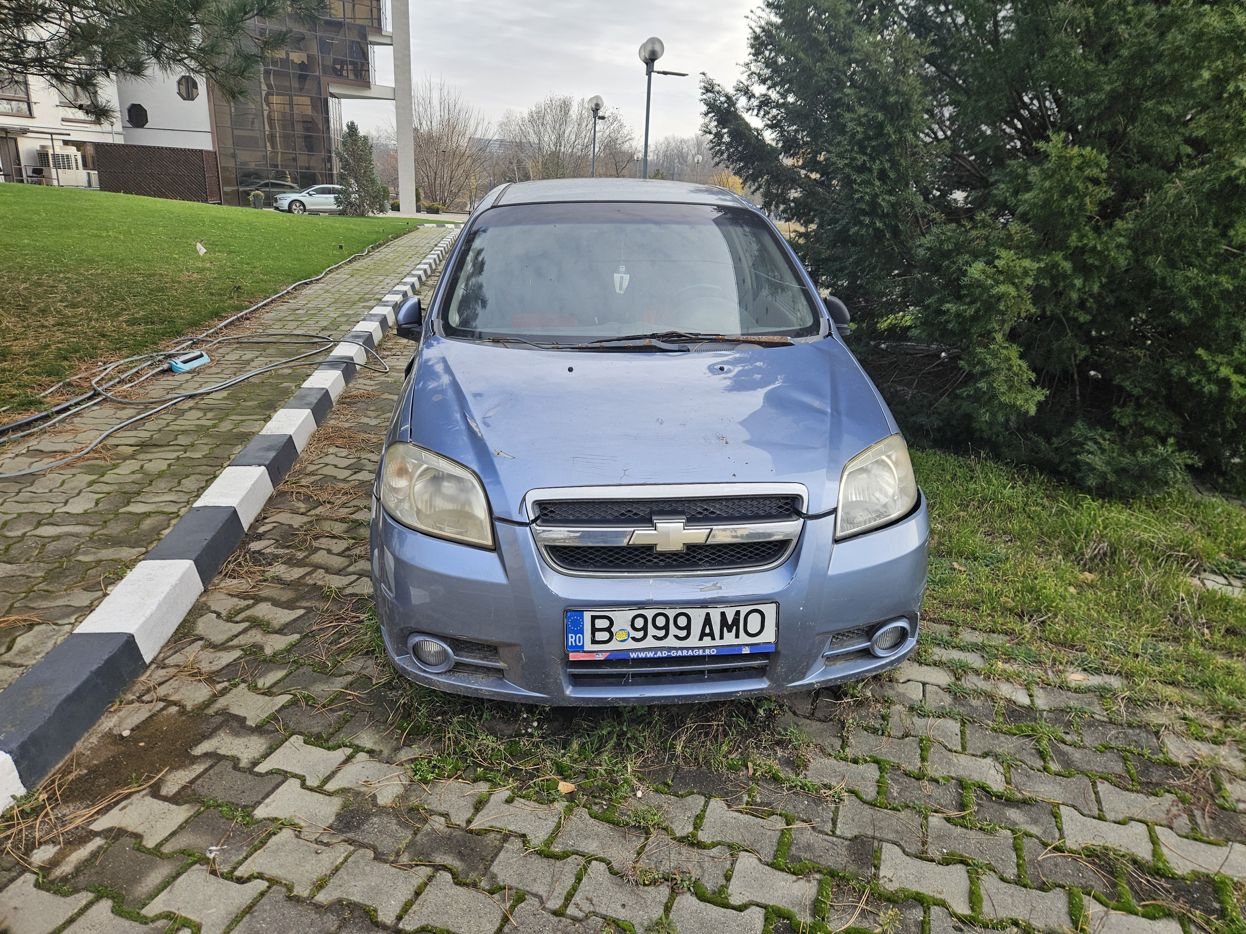 Chevrolet Aveo, nr.inm. B - 999 - AMO