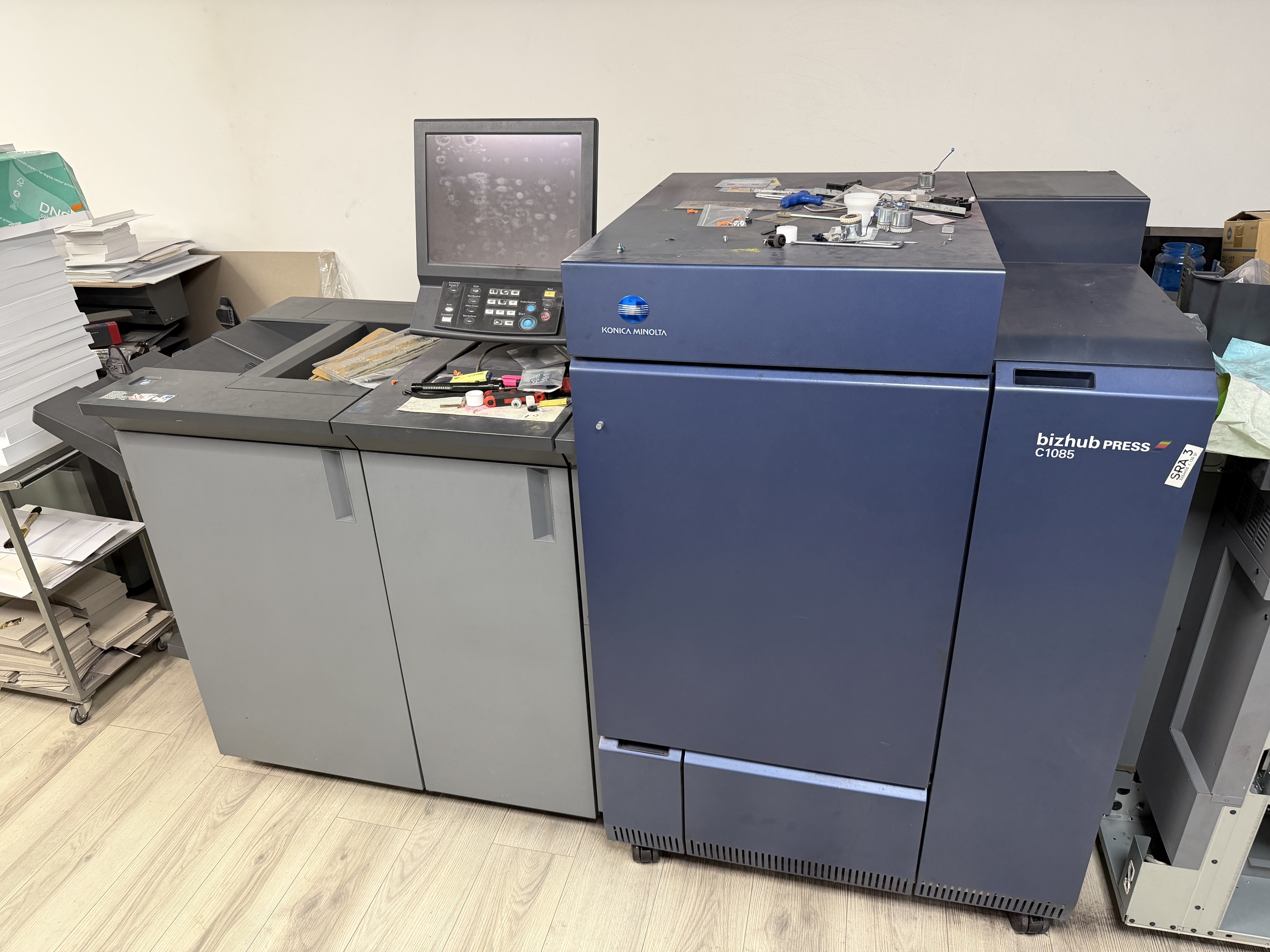 Imprimanta multifunctionala Konica Minolta Set Bizhub Press C1085