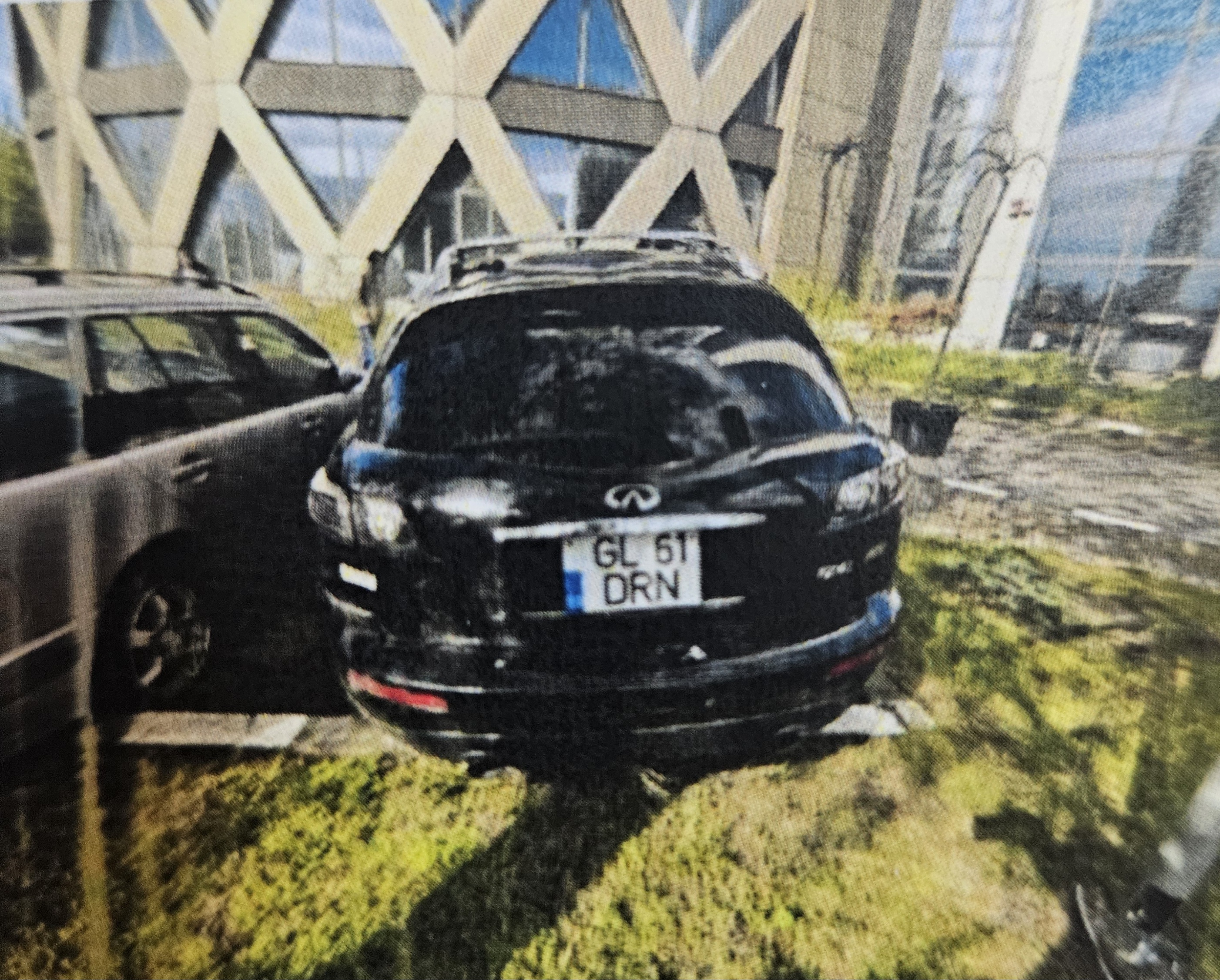 Infiniti FX 45,  NUMAR DE INMATRICULARE GL-61-DRN