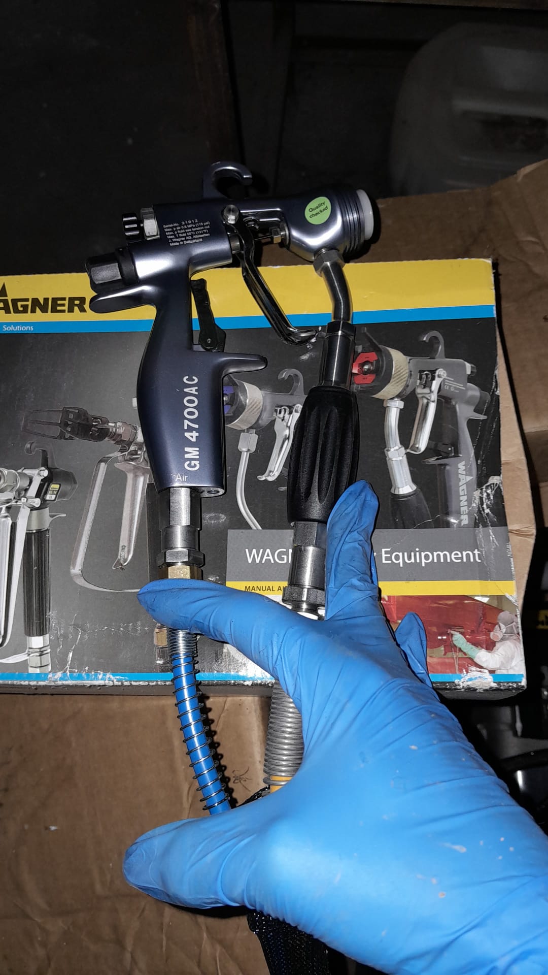 Pistol PULVERIZAT F160 S HPS DIUZA