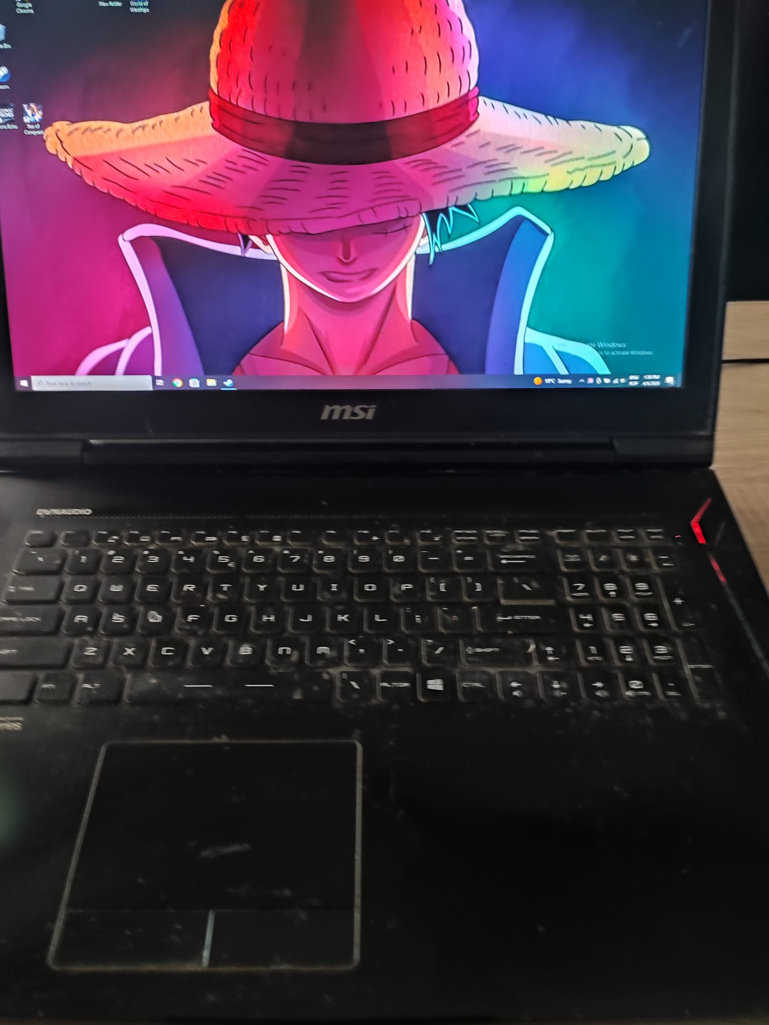LAPTOP MSI 9S7-17A1219 (diagnosticare)