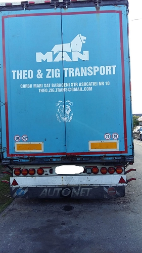 Semiremorca marca KRONE model SD