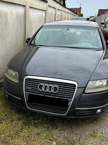 Autoturism marca Audi model A6 culoare Negru