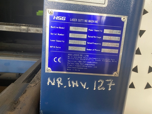 MASINA DE DEBITAT CU LASER