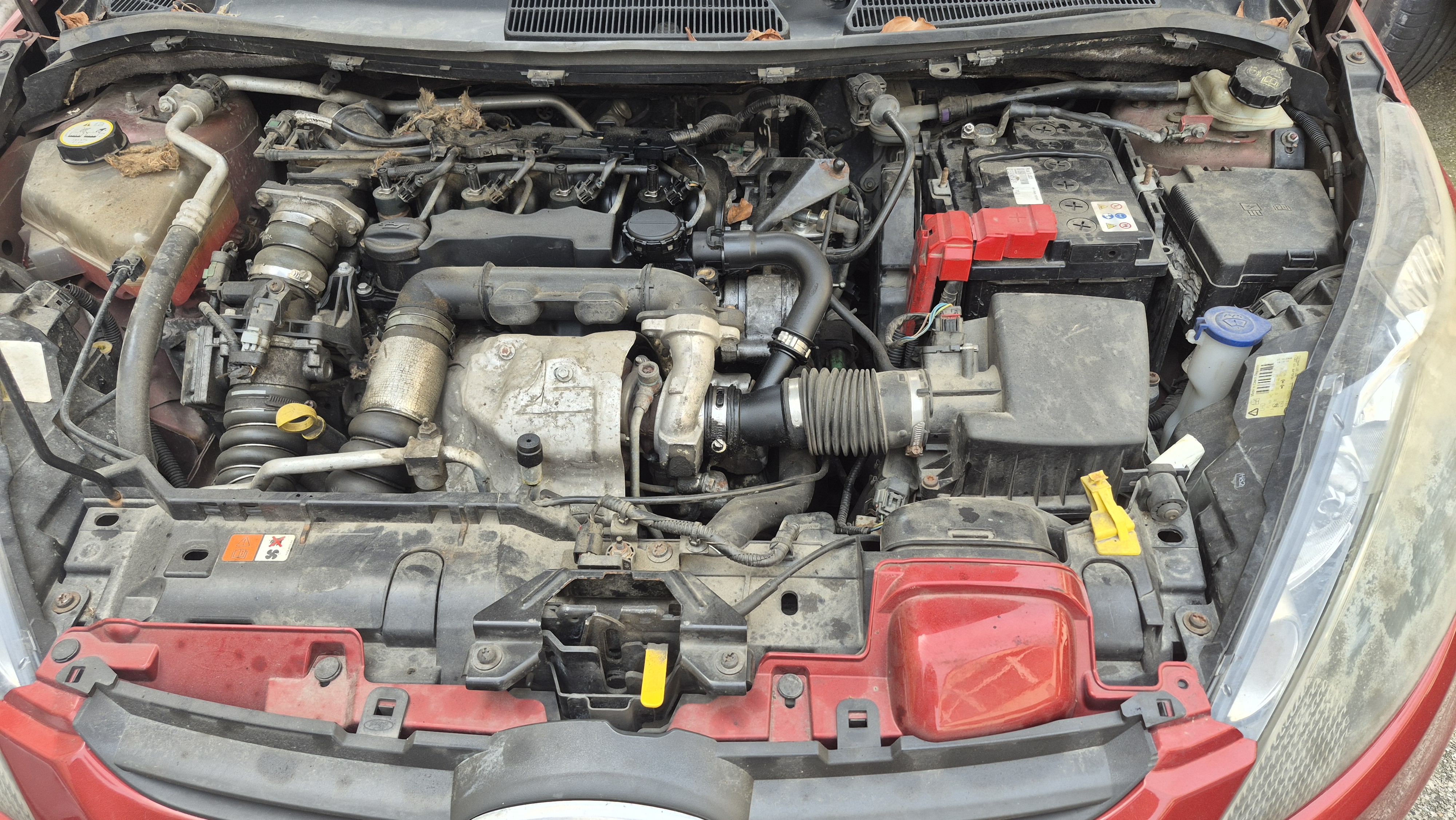 Autoturism marca FORD FIESTA JA8 culoare ROSU