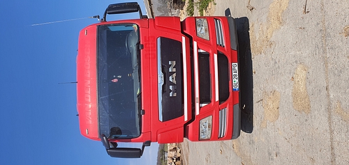 Cap tractor marca MAN TGX model AUTOUTILITARA N 3 culoare Rosu