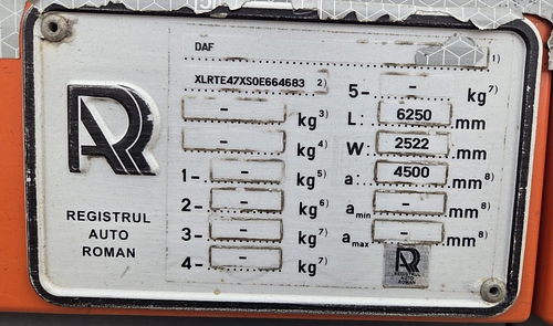 Autoutilitara DAF 95.430