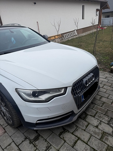 Autoturism marca Audi model A6 allroad quattro culoare Alb metalizat