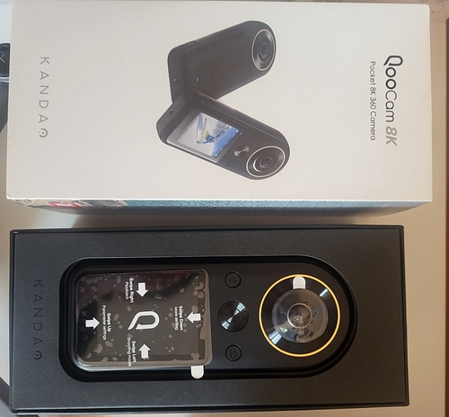 camera video KanDao Qoocam 8K