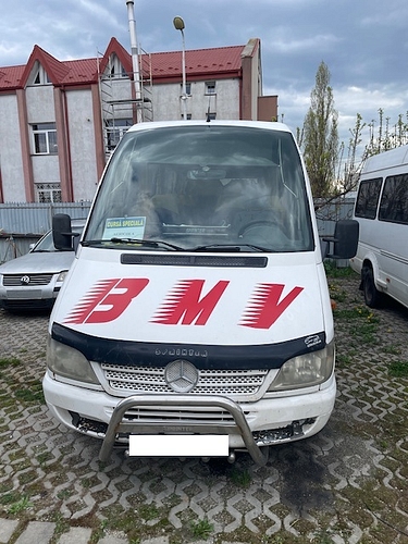 Microbuz cat D marca MERCEDES-BENZ model SPRINTER culoare Alb