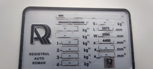 Autoutilitară MAN TGX18.440 4X2BLS  9