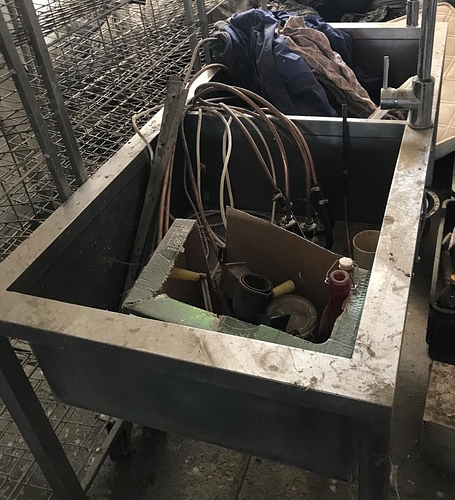 Chiuveta din inox pentru spalat ustensile