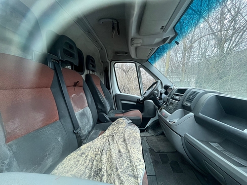 Autoutilitara FIAT DUCATO interior fata
