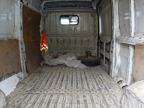 Autoutilitara FIAT DUCATO interior spate
