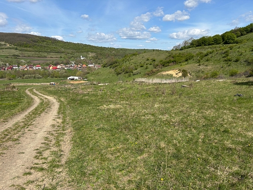 Teren intravilan faneata, cota de ½, in suprafata de 950 mp. situat in loc. Sânmartin, jud. Cluj