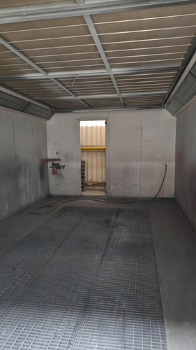 CABINA DE VOPSIT USI ITALIA NR.INV.89 - interior