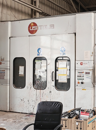 CABINA DE VOPSIT USI ITALIA NR.INV.88