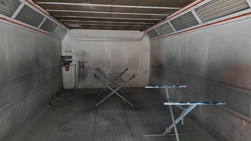 CABINA vopsit interior