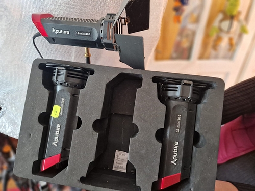 APUTURE KIT 3 lampi  Bi-color LS-MINI 20c