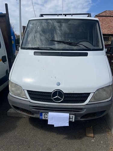 Autoutilitara marca MERCEDES BENZ model SPRINTER 308CDI culoare alb gri