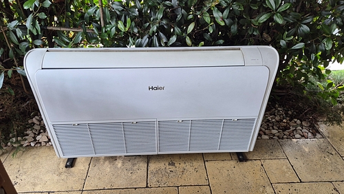 instalatie de climatizare terasa marca Haier