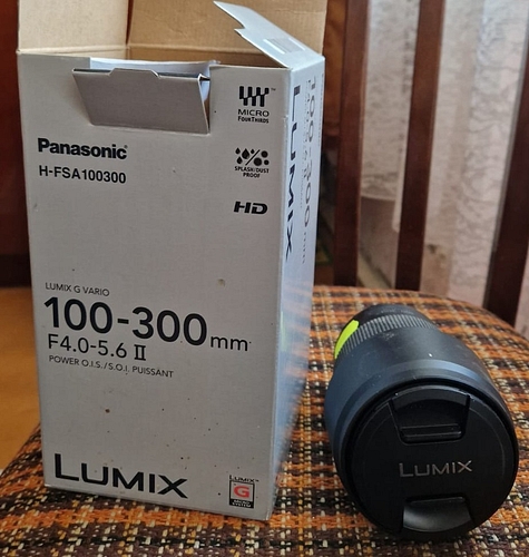 Obiectiv foto PANASONIC LUMIX  MIRRORLESS 100-300MM