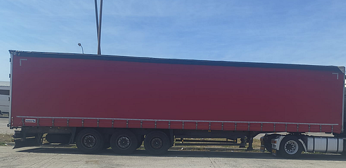 Remorca camioane marca SCHMITZ SPR24 culoare Rosu