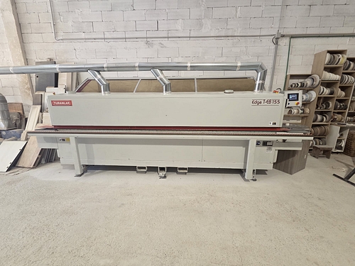Masina de aplicat ABS TURANLAR model T EB 155- utilaj automat pentru lipit ABS pe placile din pal