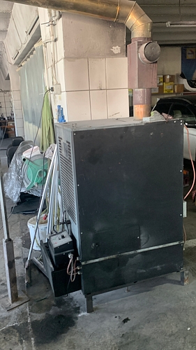 Incalzitor pe ulei uzat HP 145+ HFK 150A incalzitor 42kw+ tubulatura Hilton 1-9000000