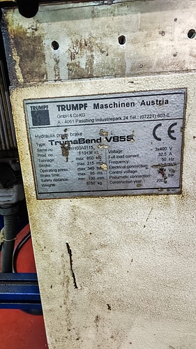 Masina de indoit(abkant) Trumpf-Truma Bend V85S
