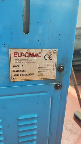 Masina de stantat cu CNC Euromac