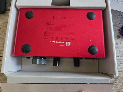 Interfata audio COCUSRITE SCARLETT SOLO 3 RD