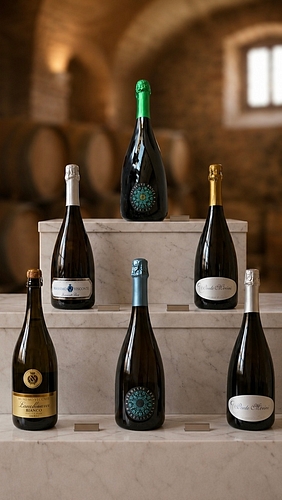 vin spumant, 0,75 litri/sticla