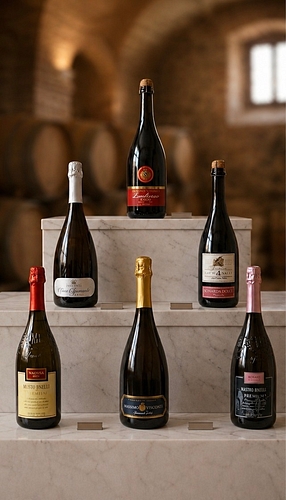 vin spumant, 0,75 litri/sticla